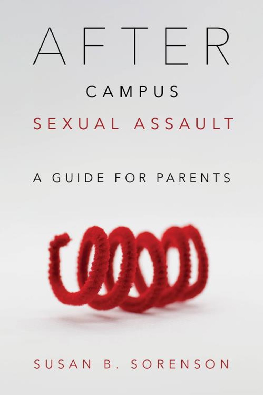Guide for parents after campus sexual assault - susan sorenson book